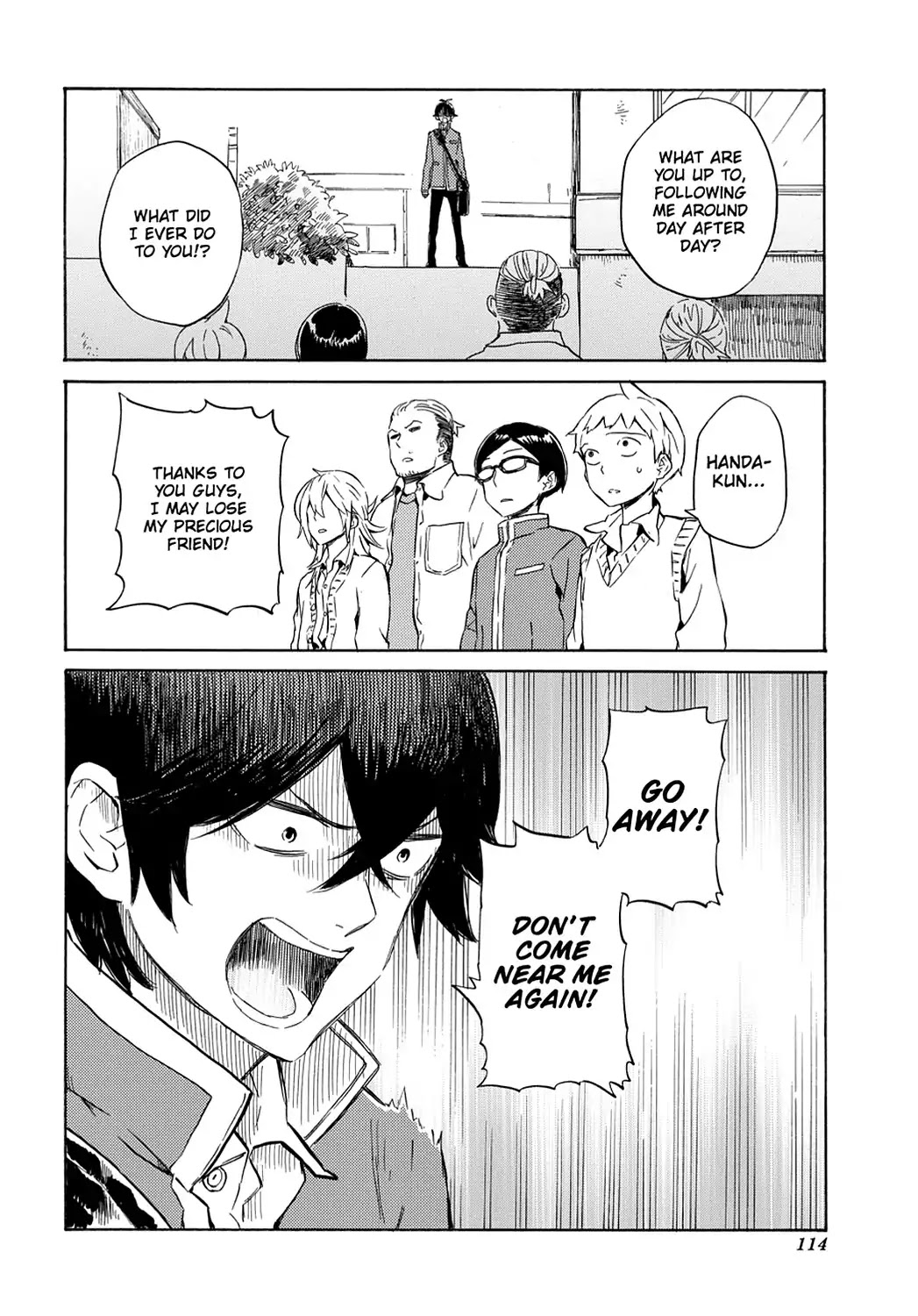 Handa-kun Chapter 19 page 26 - Chapter 19: Handa-kun & the Stalker