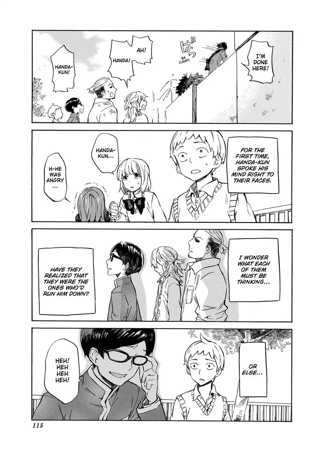 Handa-kun Chapter 19 page 27 - Chapter 19: Handa-kun & the Stalker