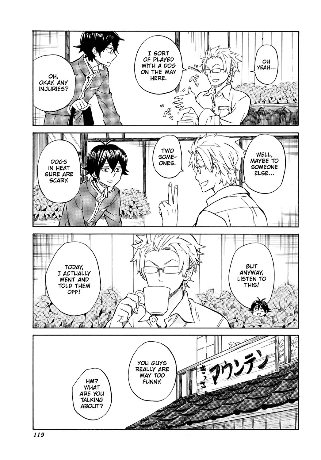 Handa-kun Chapter 19 page 31 - Chapter 19: Handa-kun & the Stalker