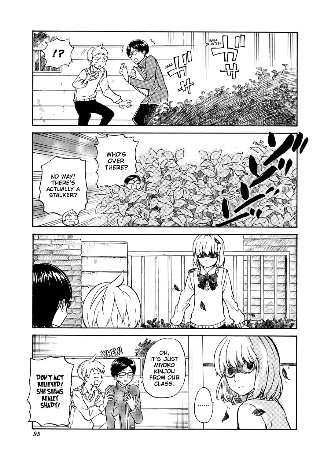 Handa-kun Chapter 19 page 7 - Chapter 19: Handa-kun & the Stalker