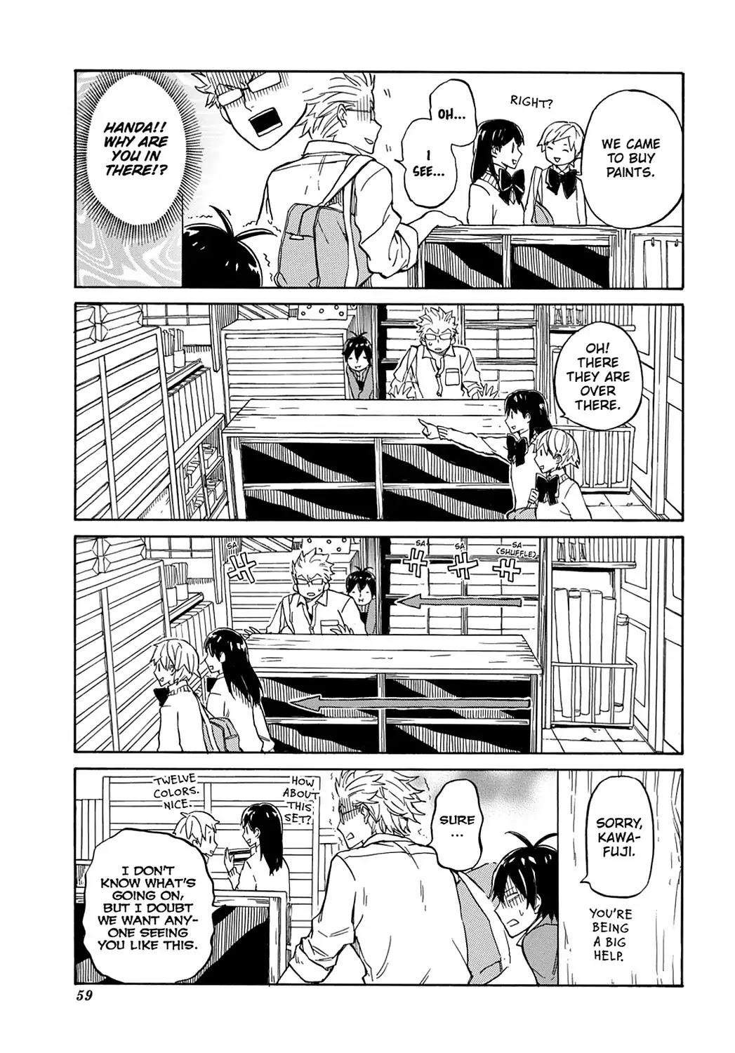 Handa-kun Chapter 2 page 11 - Chapter 2: Handa-kun & His Good Friend
