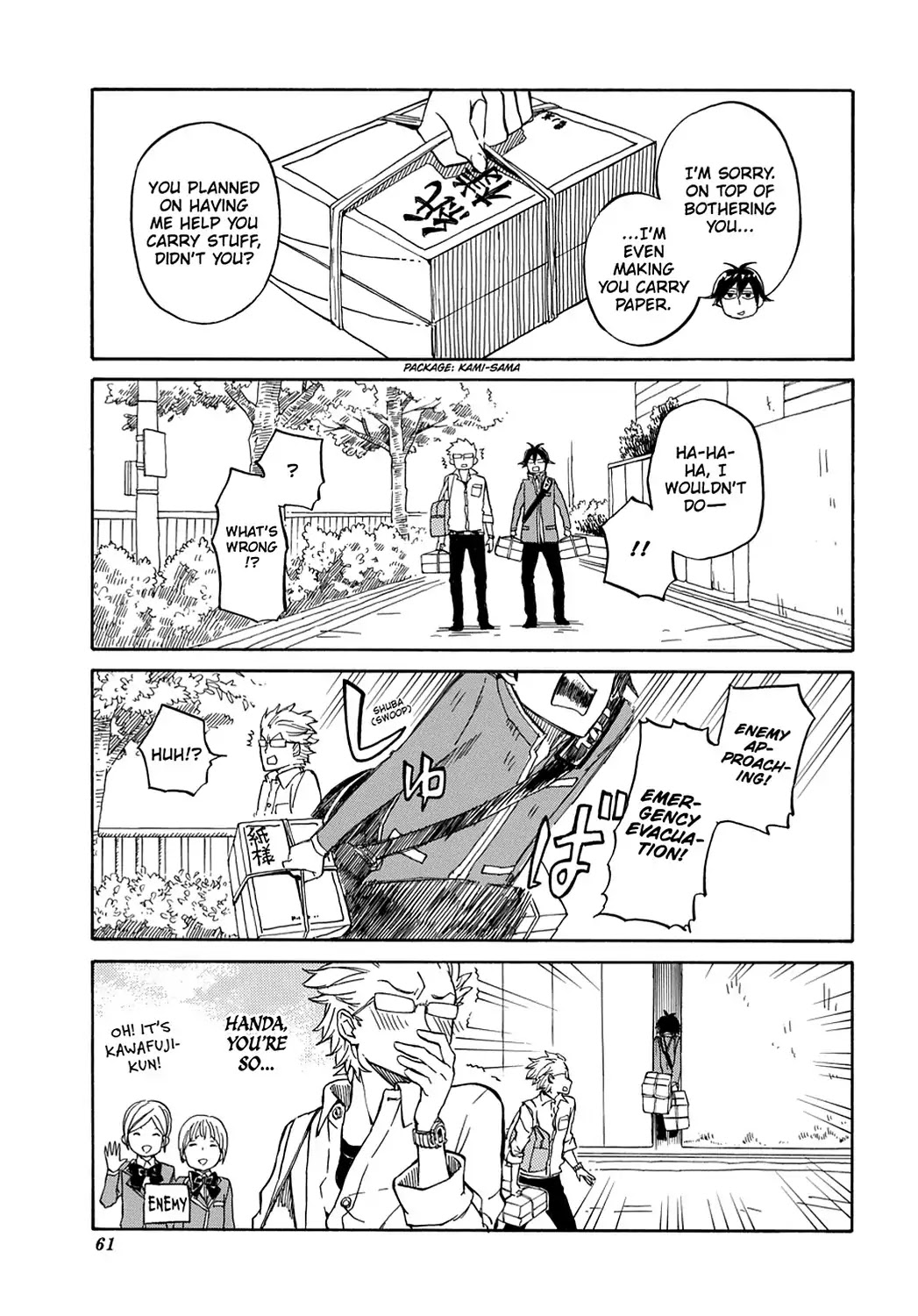 Handa-kun Chapter 2 page 13 - Chapter 2: Handa-kun & His Good Friend