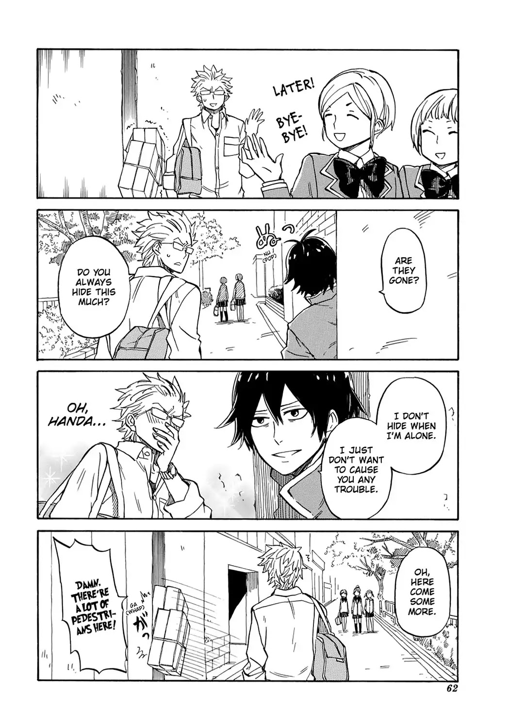 Handa-kun Chapter 2 page 14 - Chapter 2: Handa-kun & His Good Friend