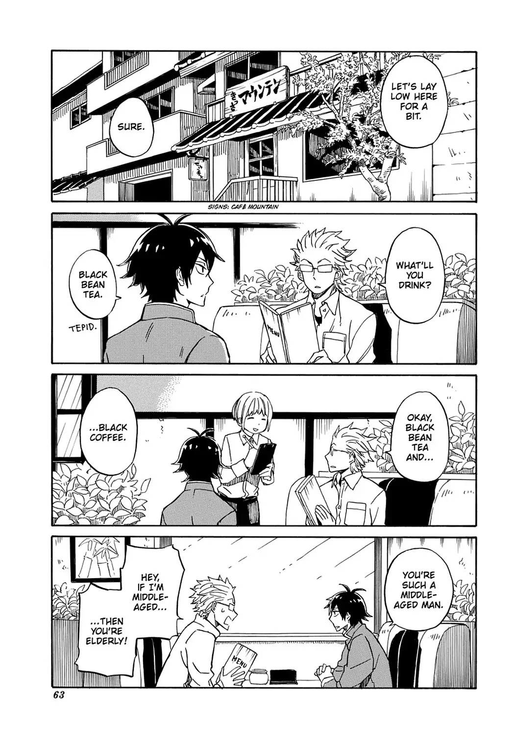 Handa-kun Chapter 2 page 15 - Chapter 2: Handa-kun & His Good Friend