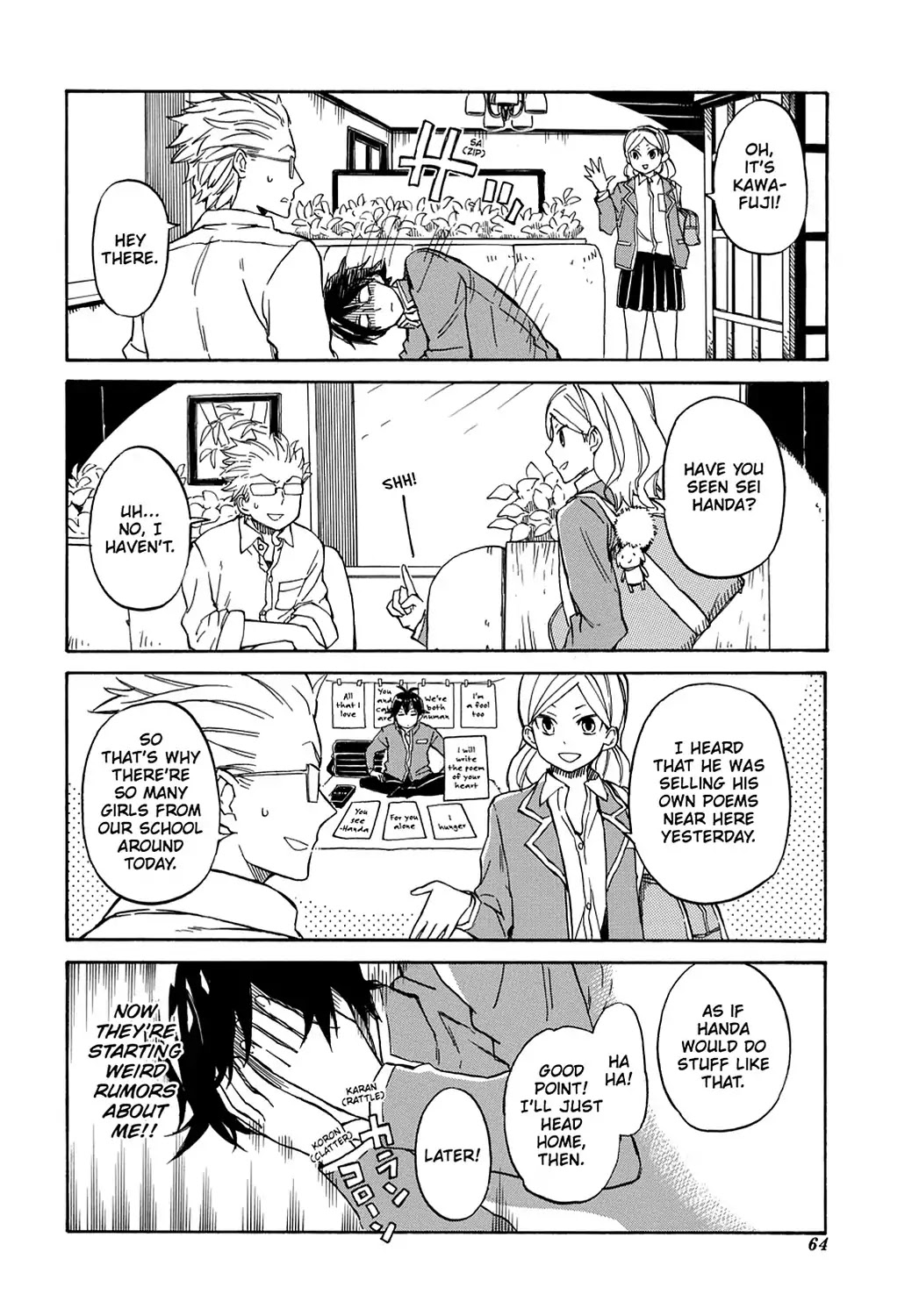 Handa-kun Chapter 2 page 16 - Chapter 2: Handa-kun & His Good Friend