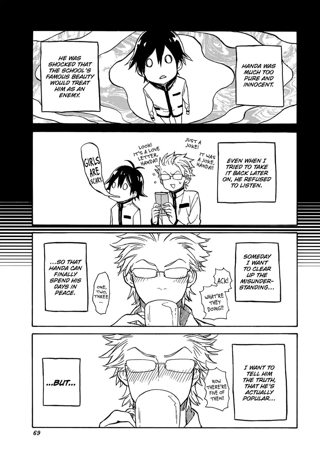 Handa-kun Chapter 2 page 21 - Chapter 2: Handa-kun & His Good Friend