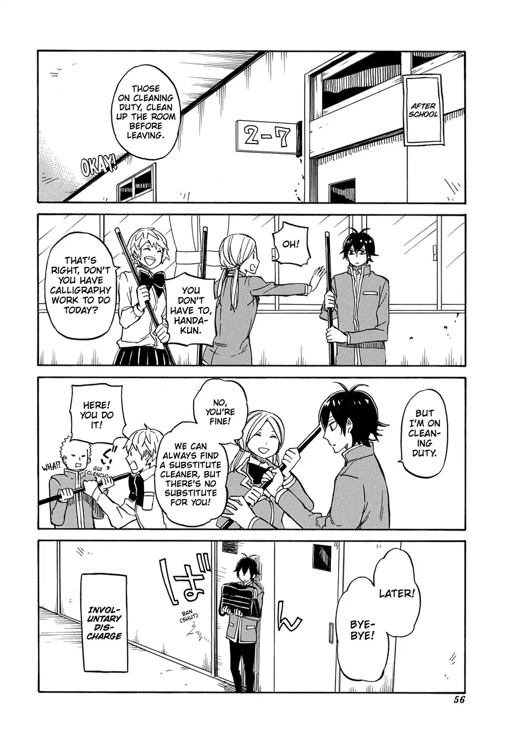 Handa-kun Chapter 2 page 8 - Chapter 2: Handa-kun & His Good Friend