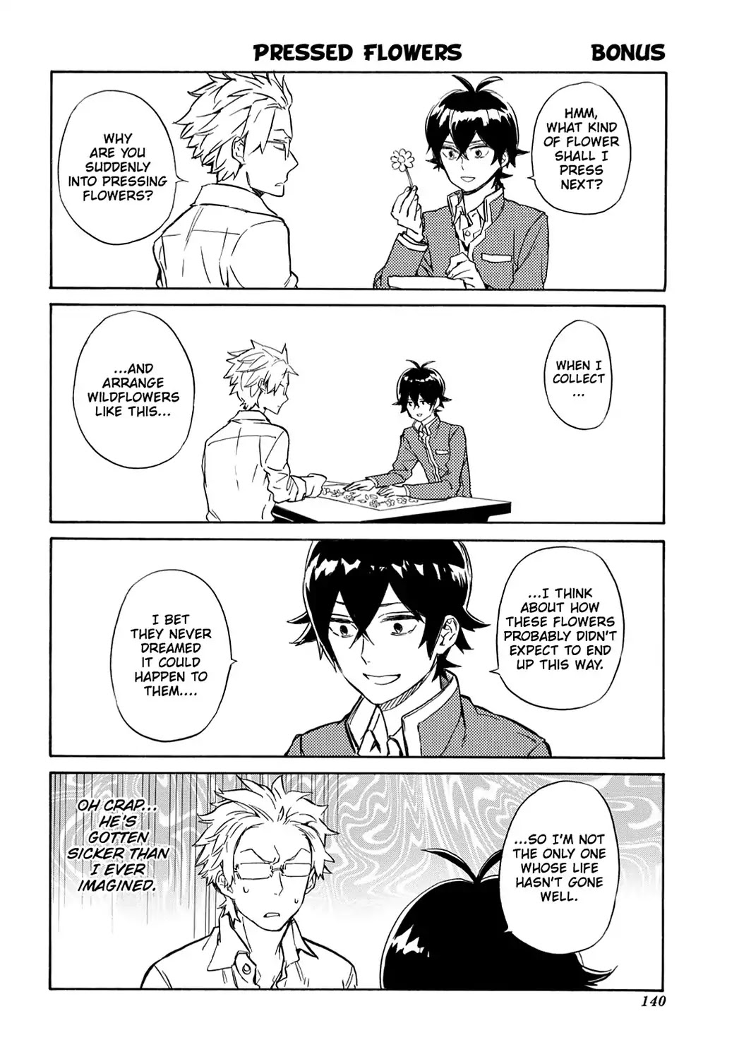 Handa-kun Chapter 20.5 page 1 - Vol.4 Bonus