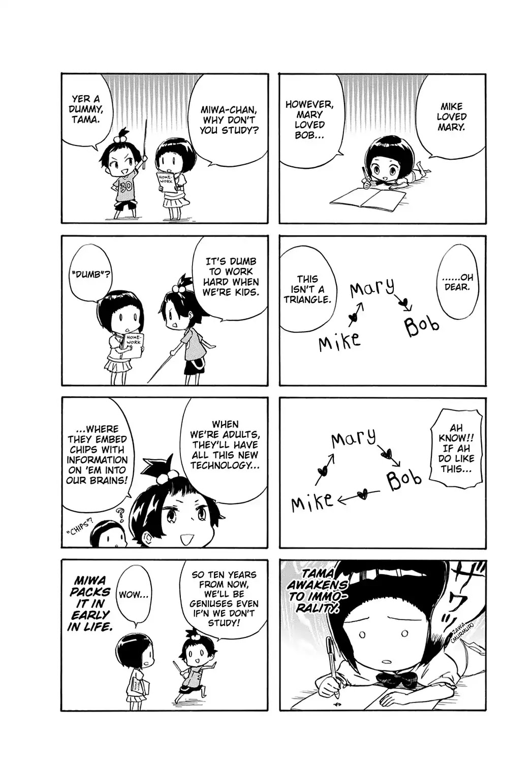 Handa-kun Chapter 20.5 page 8 - Vol.4 Bonus