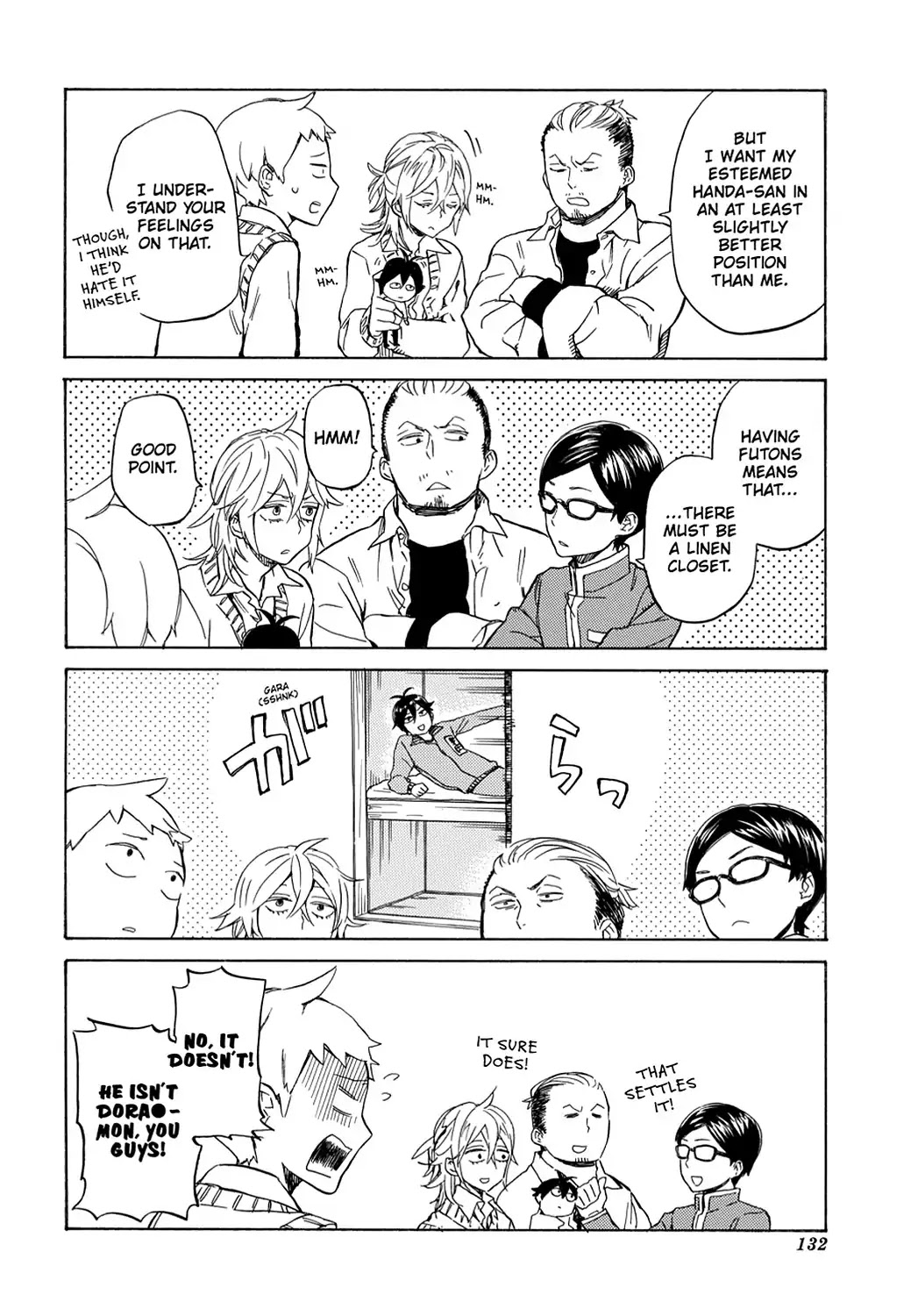 Handa-kun Chapter 20 page 12 - Chapter 20: Handa-kun & The Group