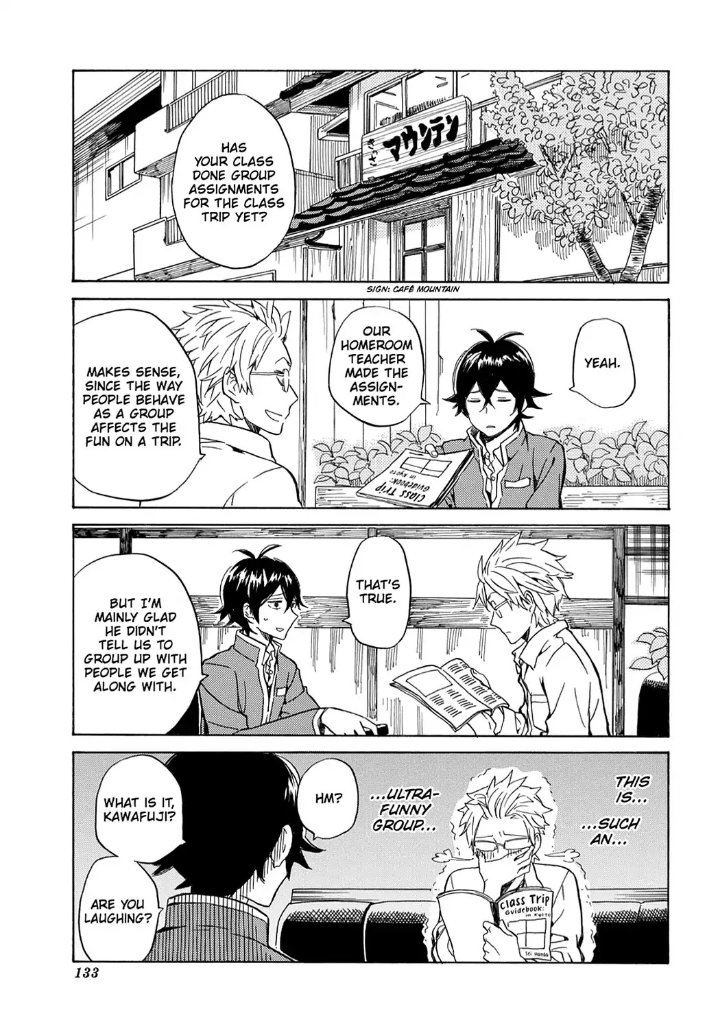 Handa-kun Chapter 20 page 13 - Chapter 20: Handa-kun & The Group