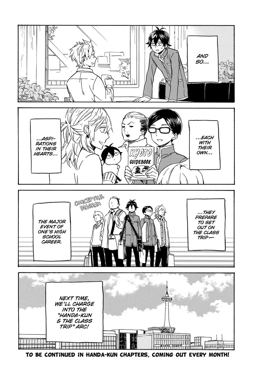 Handa-kun Chapter 20 page 18 - Chapter 20: Handa-kun & The Group