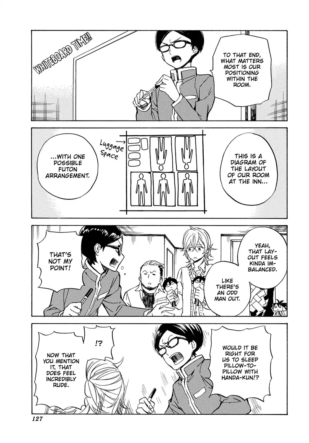 Handa-kun Chapter 20 page 7 - Chapter 20: Handa-kun & The Group