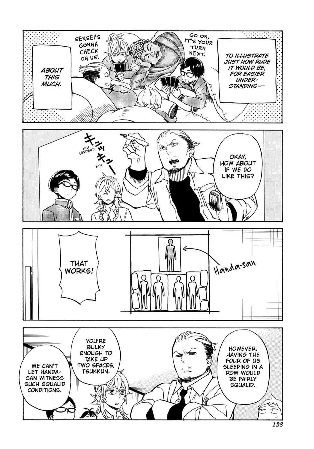 Handa-kun Chapter 20 page 8 - Chapter 20: Handa-kun & The Group