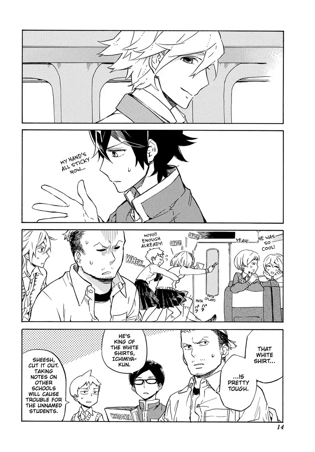 Handa-kun Chapter 21 page 16 - Chapter 21: Handa-kun & the Class Trip, Day 1