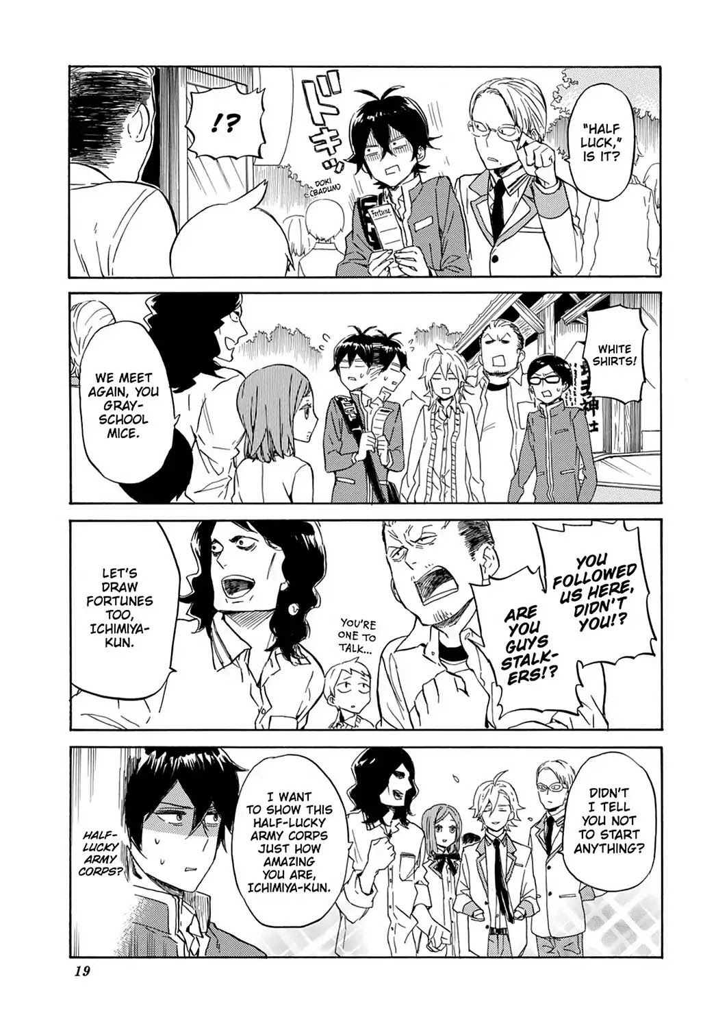 Handa-kun Chapter 21 page 21 - Chapter 21: Handa-kun & the Class Trip, Day 1