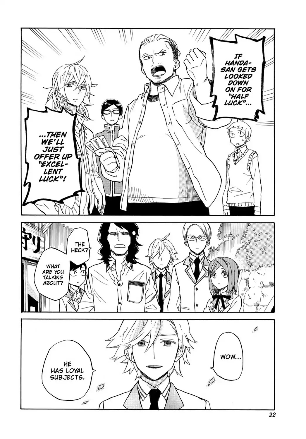 Handa-kun Chapter 21 page 24 - Chapter 21: Handa-kun & the Class Trip, Day 1