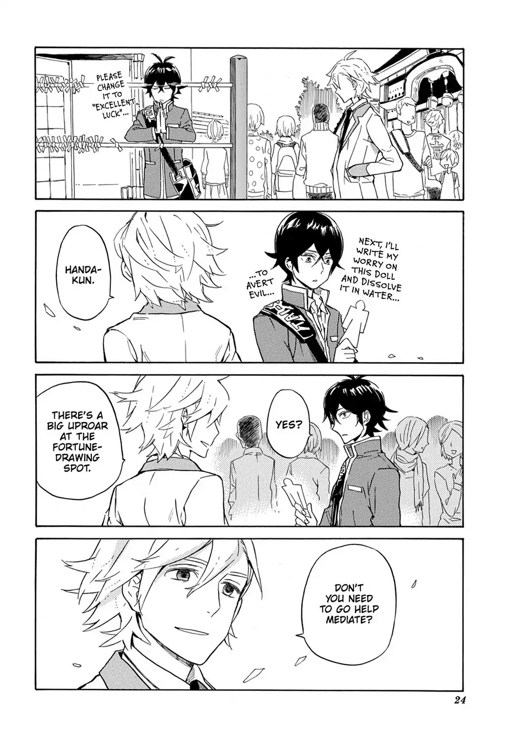 Handa-kun Chapter 21 page 26 - Chapter 21: Handa-kun & the Class Trip, Day 1