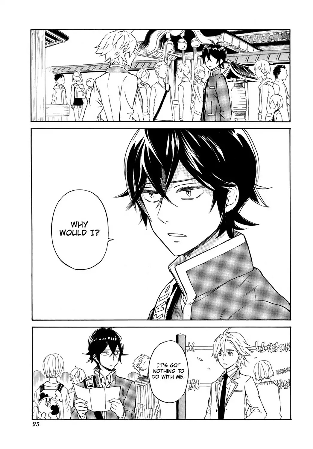 Handa-kun Chapter 21 page 27 - Chapter 21: Handa-kun & the Class Trip, Day 1