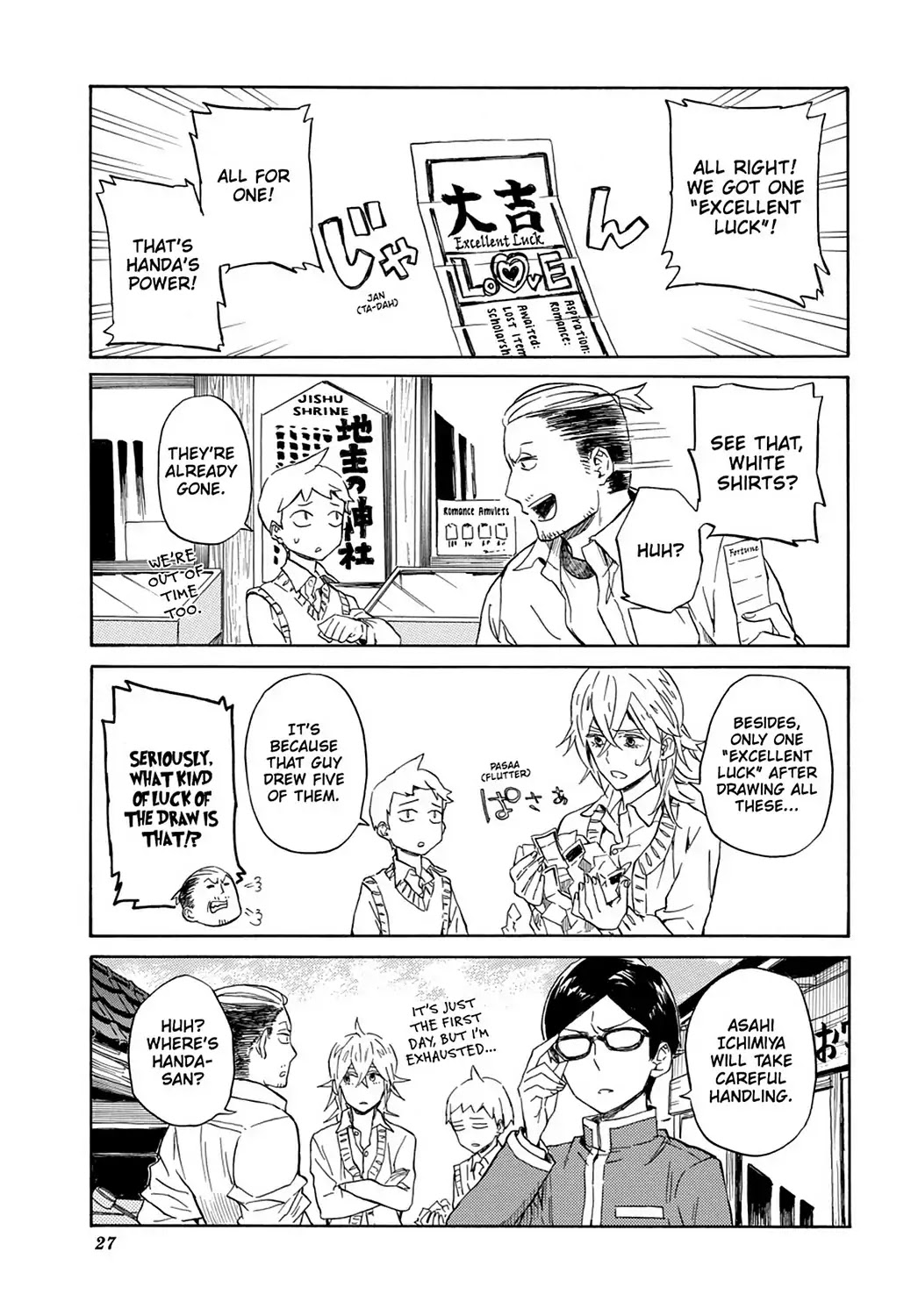 Handa-kun Chapter 21 page 29 - Chapter 21: Handa-kun & the Class Trip, Day 1