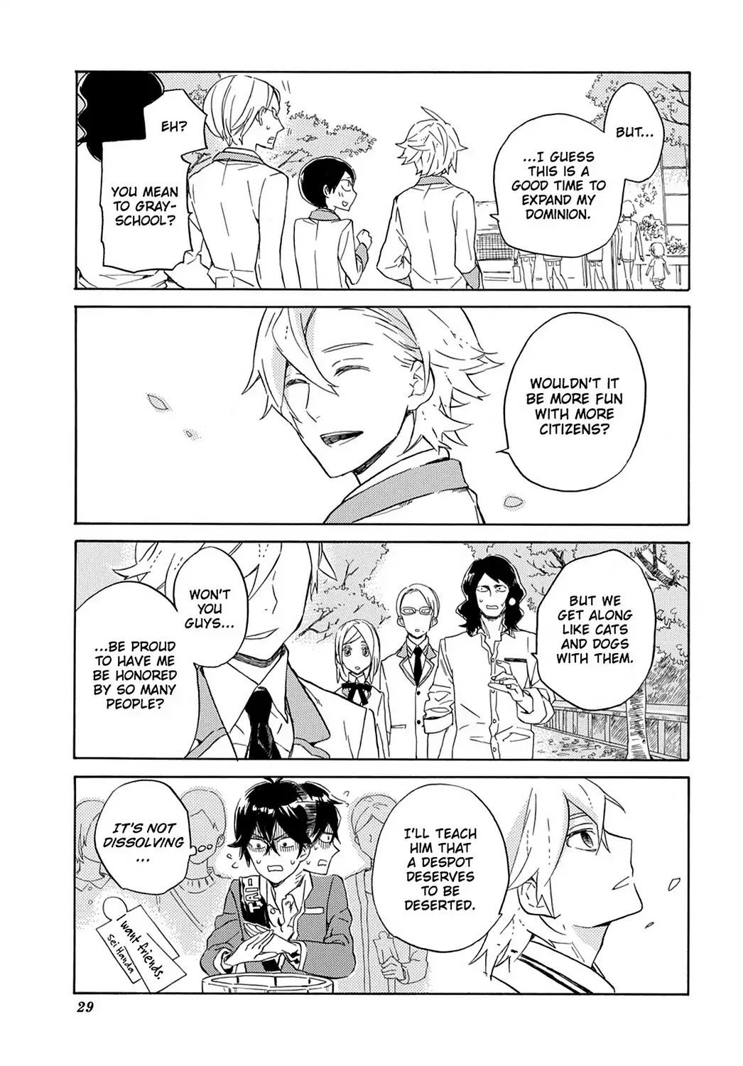 Handa-kun Chapter 21 page 31 - Chapter 21: Handa-kun & the Class Trip, Day 1