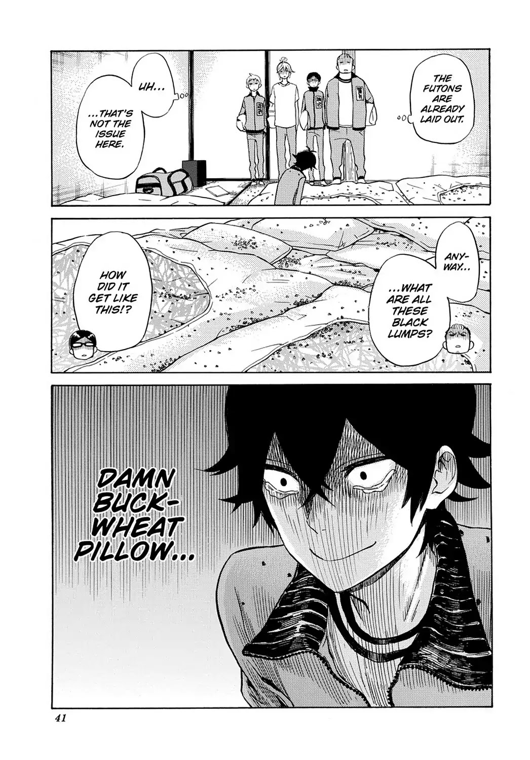 Handa-kun Chapter 22 page 11 - Chapter 22: Handa-kun & the Class Trip, Night 1