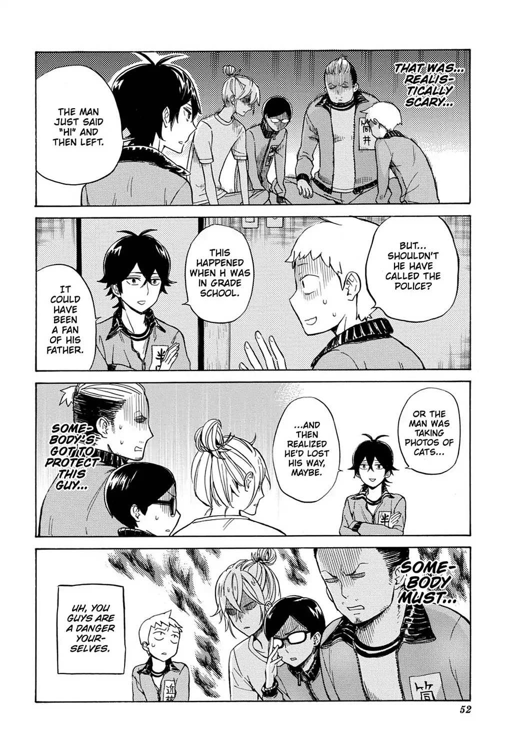 Handa-kun Chapter 22 page 22 - Chapter 22: Handa-kun & the Class Trip, Night 1