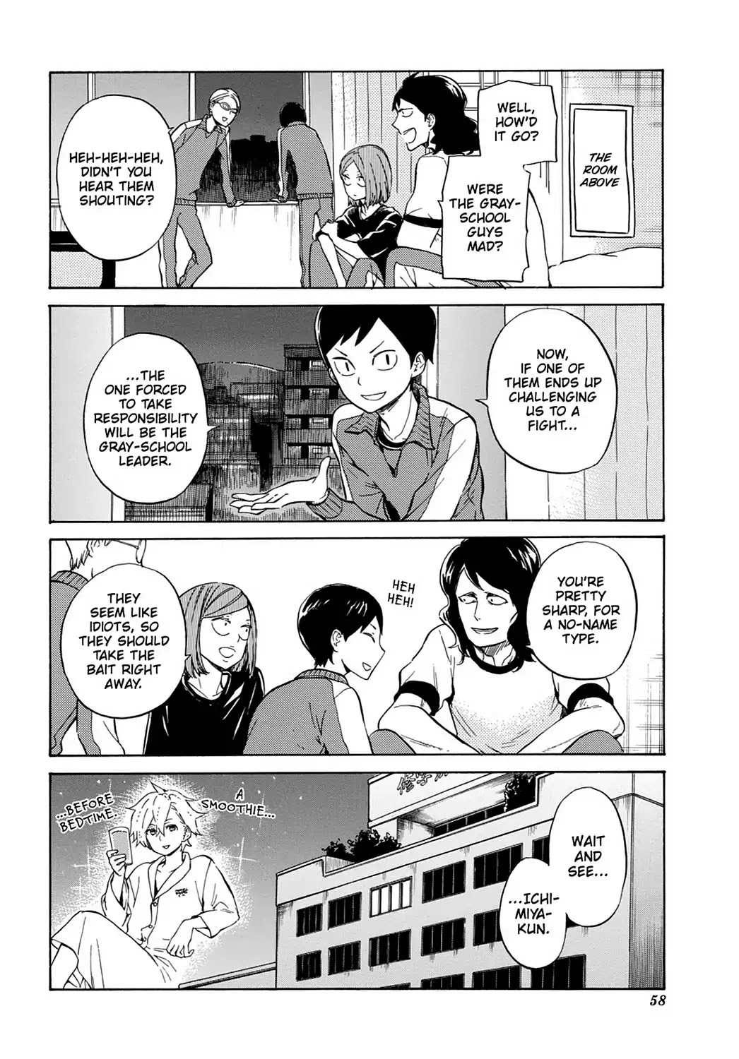 Handa-kun Chapter 22 page 28 - Chapter 22: Handa-kun & the Class Trip, Night 1