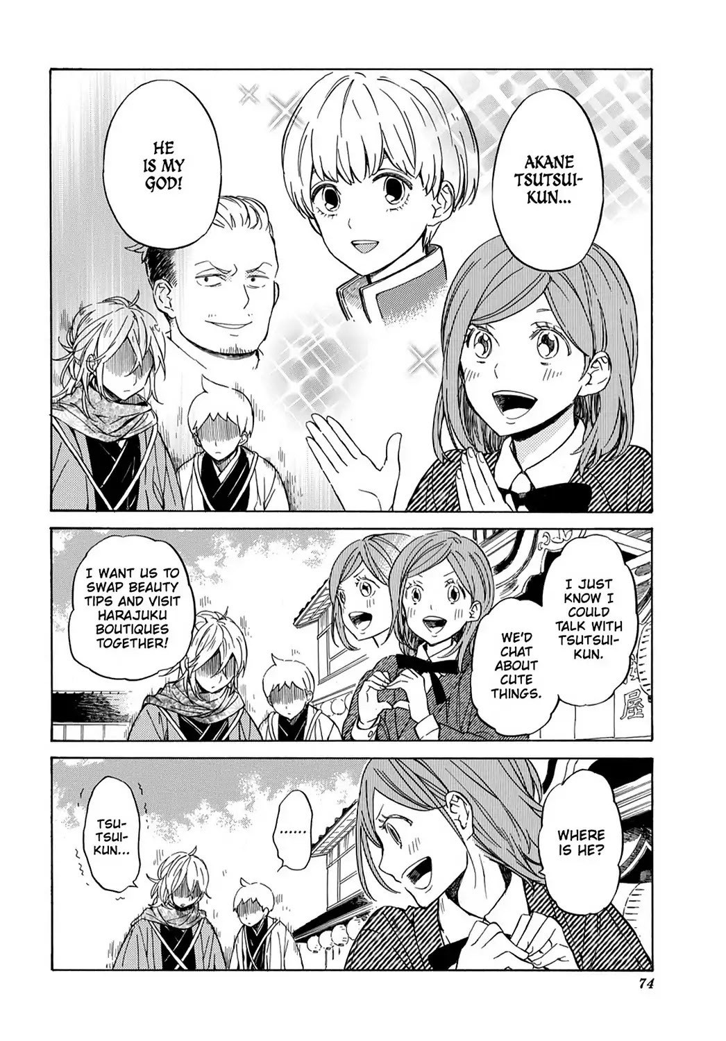 Handa-kun Chapter 23 page 14 - Chapter 23: Handa-kun & the Class Trip, Day 2