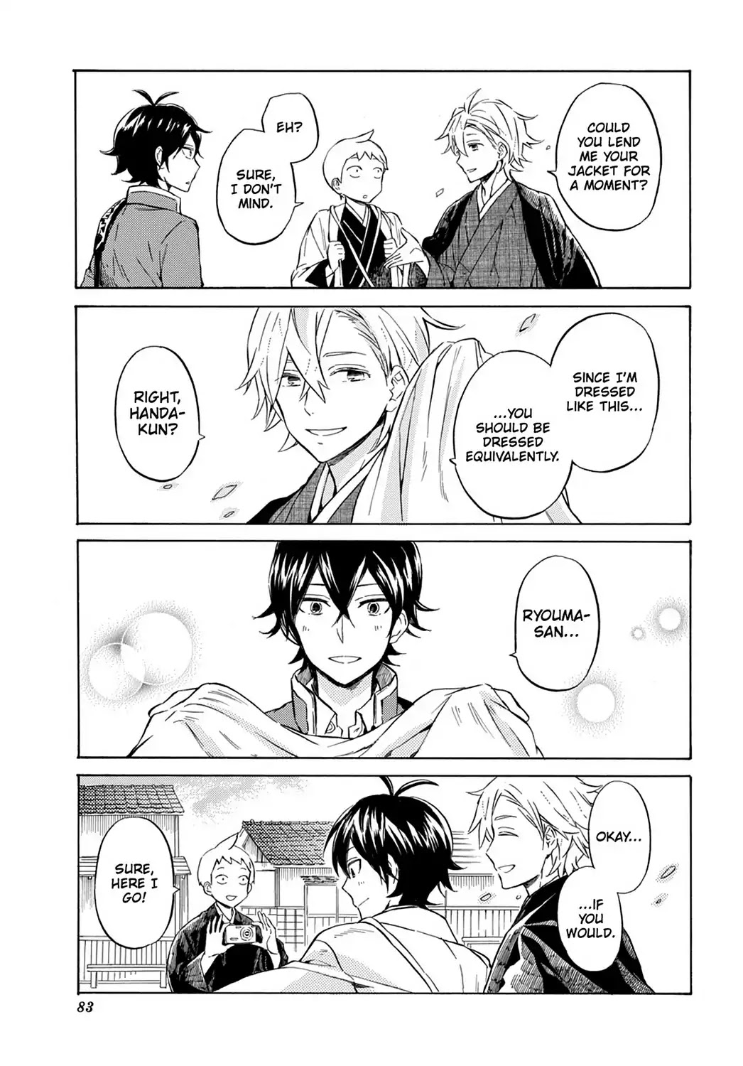 Handa-kun Chapter 23 page 23 - Chapter 23: Handa-kun & the Class Trip, Day 2