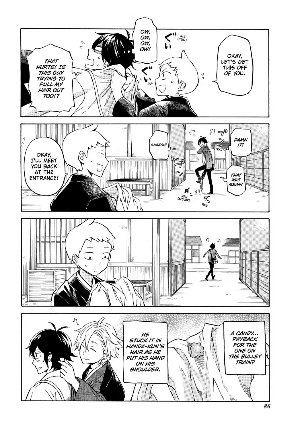 Handa-kun Chapter 23 page 26 - Chapter 23: Handa-kun & the Class Trip, Day 2