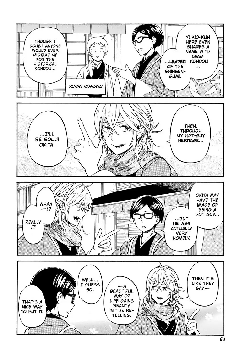 Handa-kun Chapter 23 page 4 - Chapter 23: Handa-kun & the Class Trip, Day 2