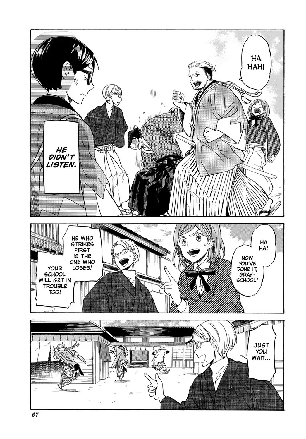 Handa-kun Chapter 23 page 7 - Chapter 23: Handa-kun & the Class Trip, Day 2