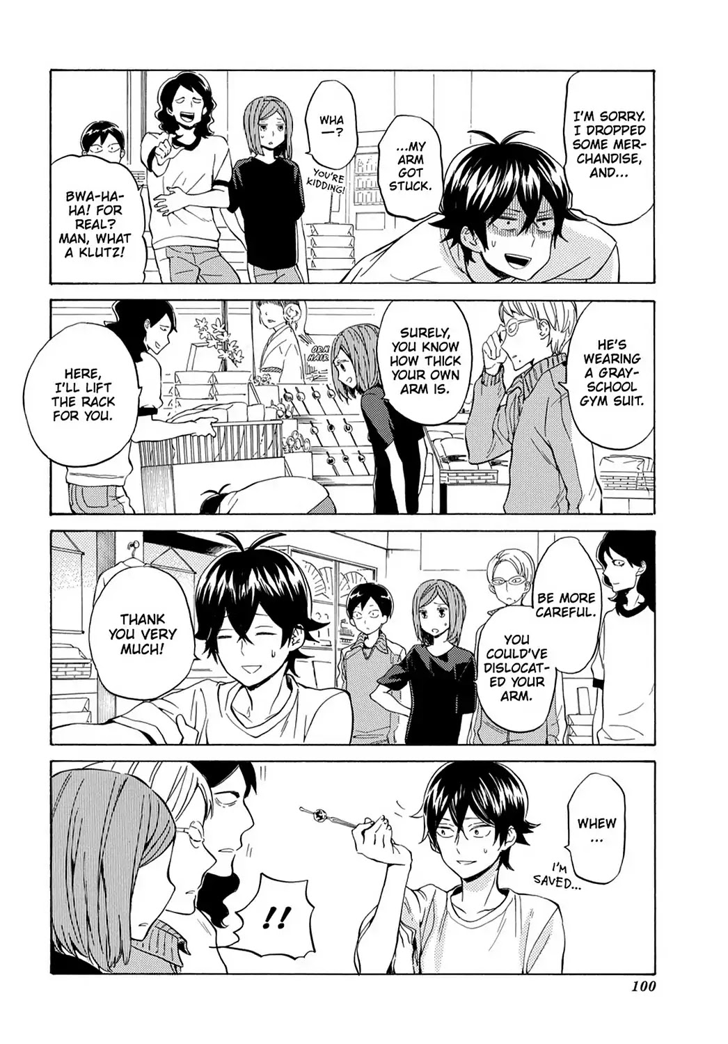 Handa-kun Chapter 24 page 12 - Chapter 24: Handa-kun & the Class Trip, Night 2