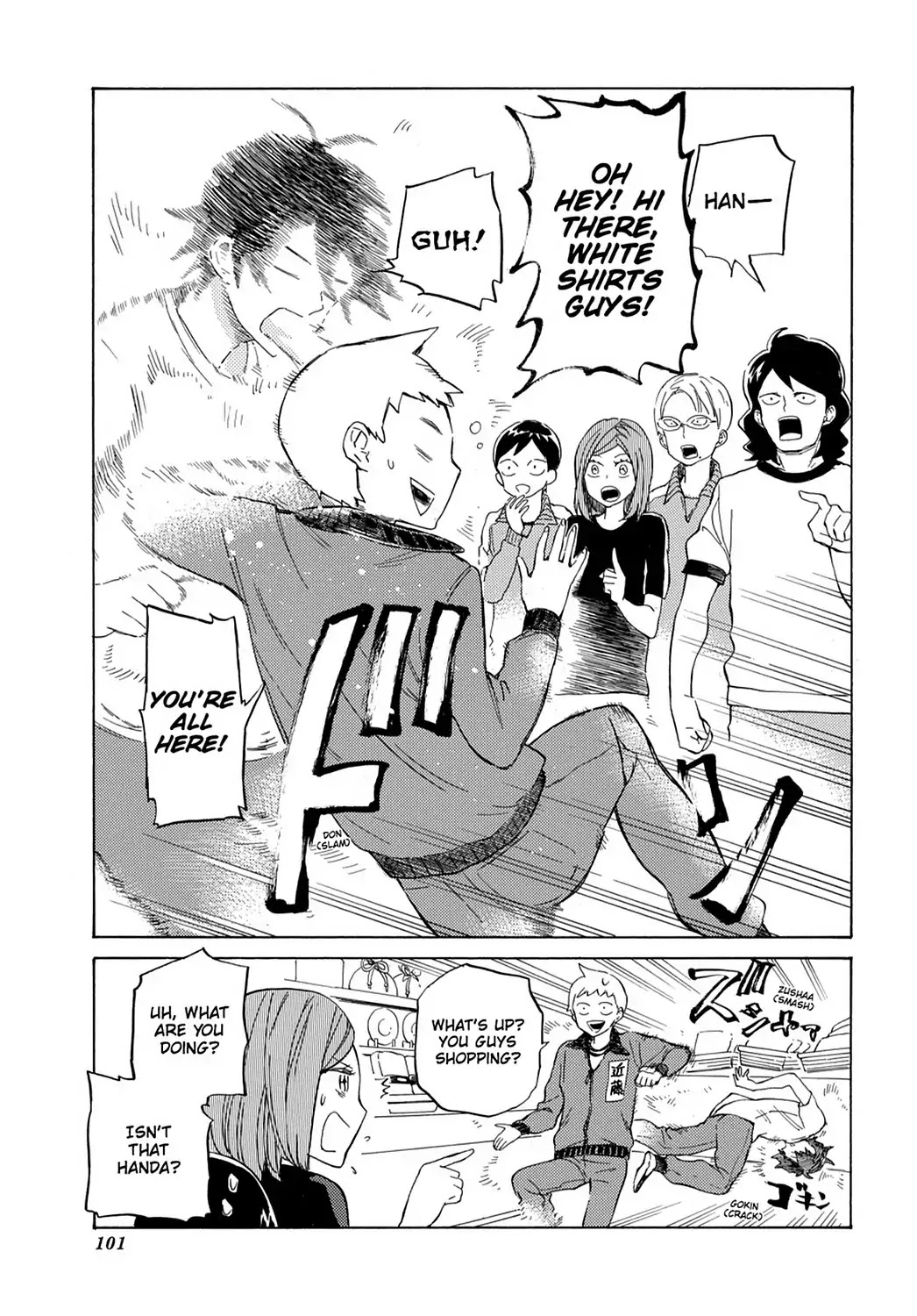 Handa-kun Chapter 24 page 13 - Chapter 24: Handa-kun & the Class Trip, Night 2