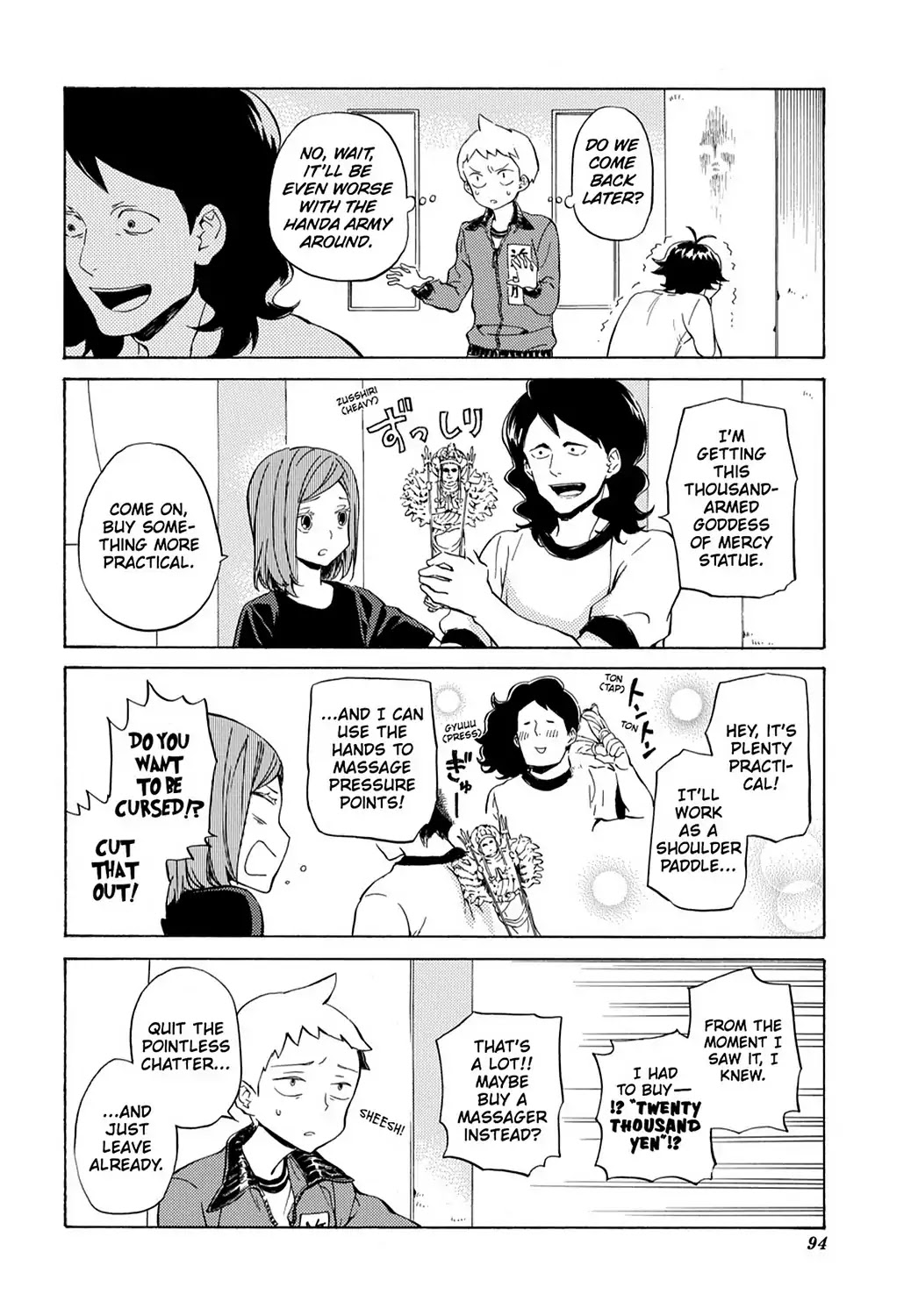 Handa-kun Chapter 24 page 6 - Chapter 24: Handa-kun & the Class Trip, Night 2
