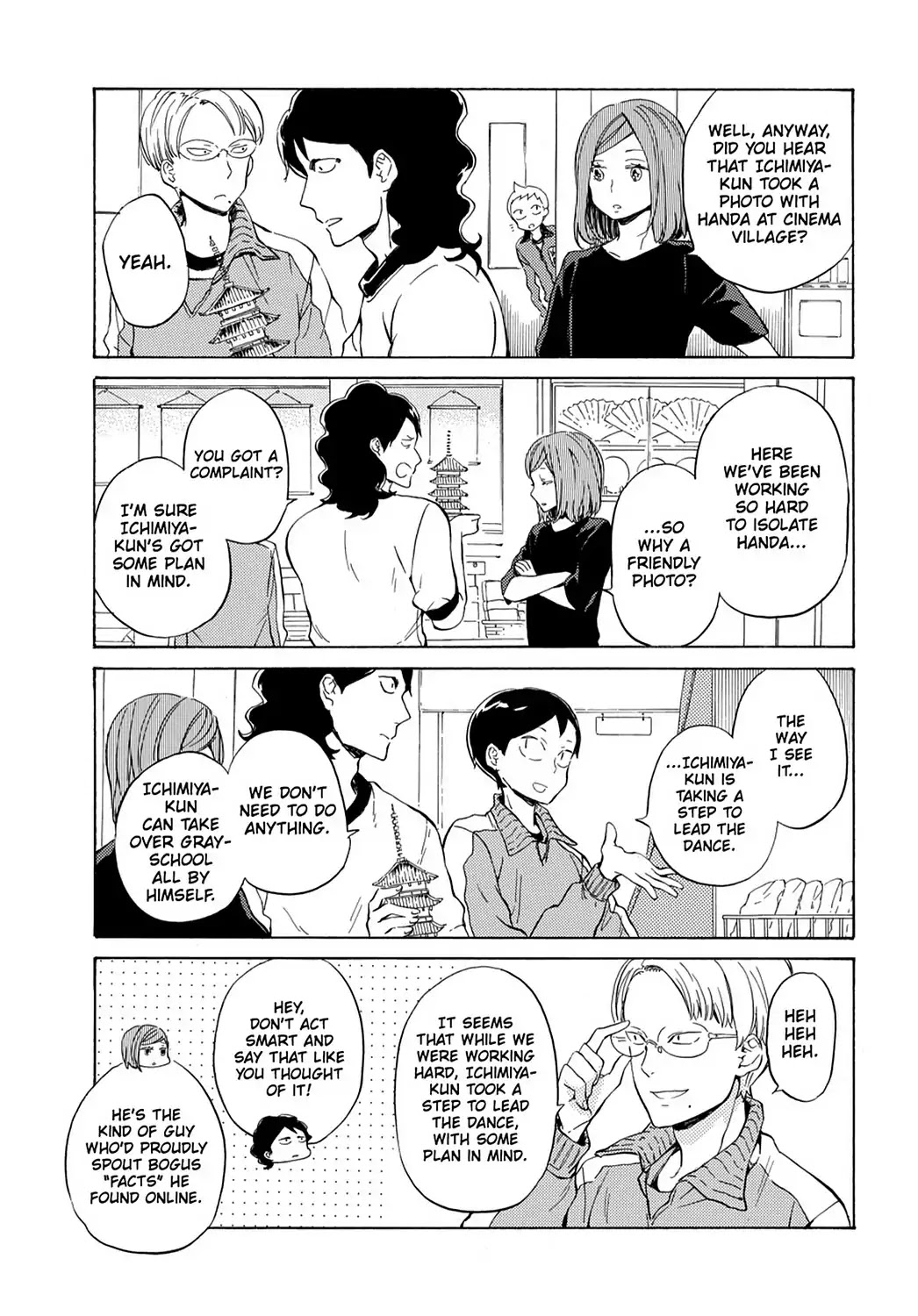 Handa-kun Chapter 24 page 7 - Chapter 24: Handa-kun & the Class Trip, Night 2