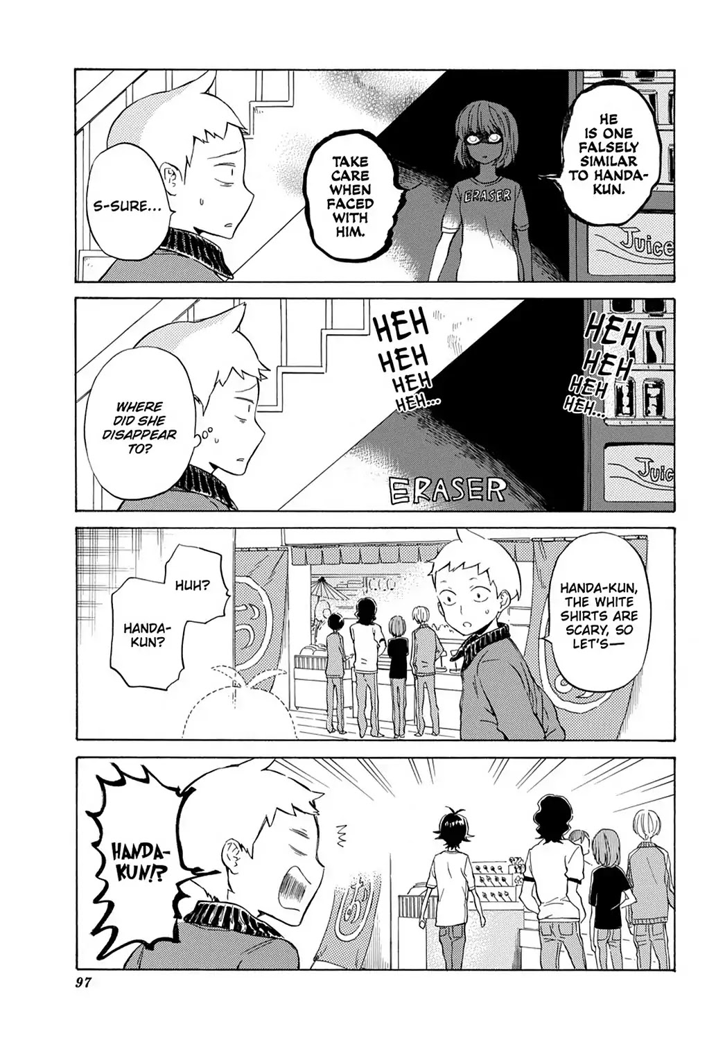 Handa-kun Chapter 24 page 9 - Chapter 24: Handa-kun & the Class Trip, Night 2