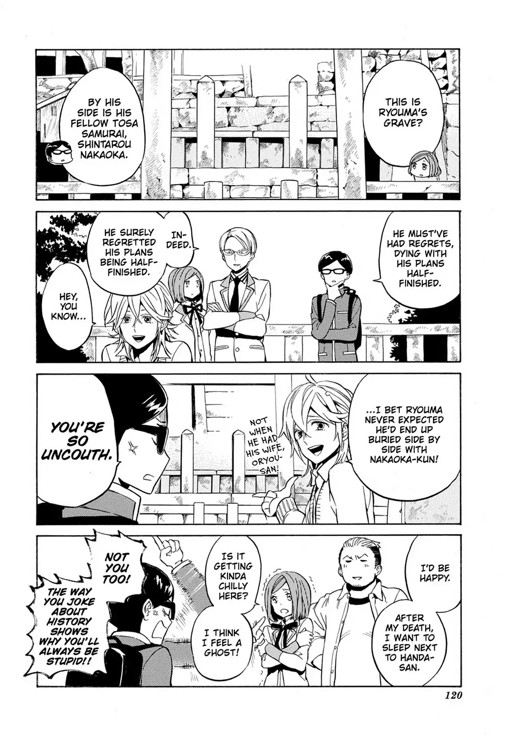 Handa-kun Chapter 25 page 10 - Chapter 25: Handa-kun & The Class Trip, Final Day