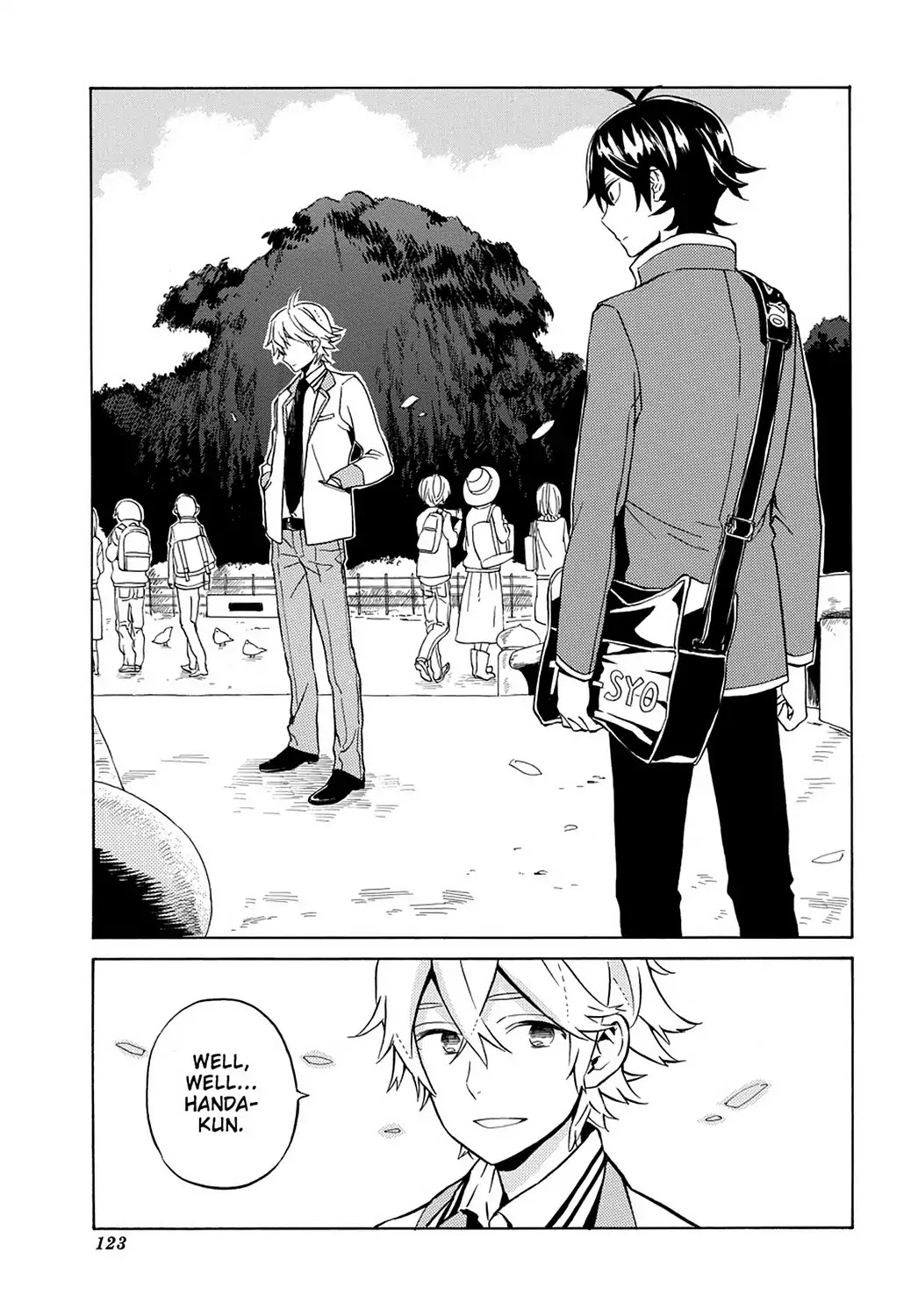 Handa-kun Chapter 25 page 13 - Chapter 25: Handa-kun & The Class Trip, Final Day