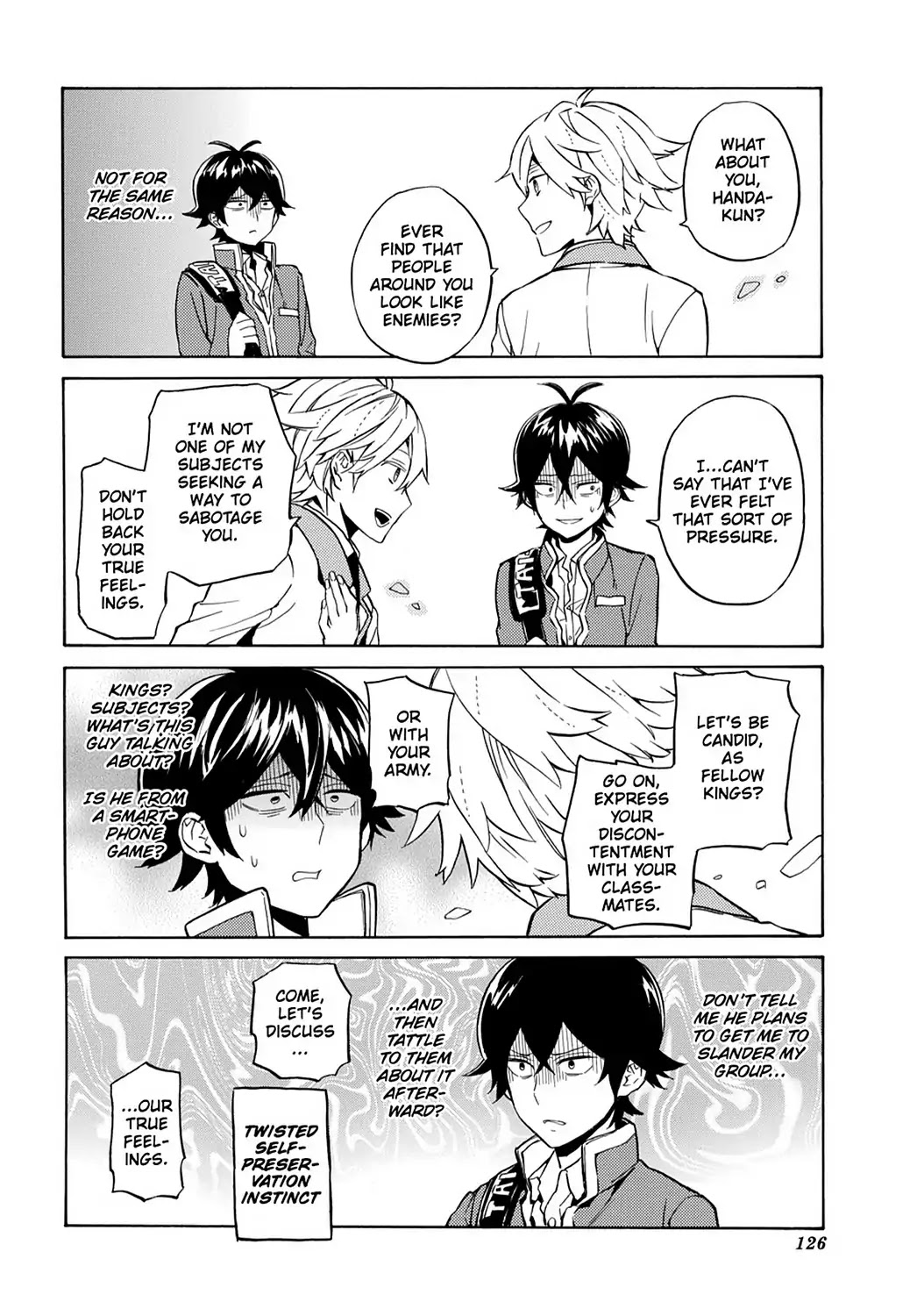 Handa-kun Chapter 25 page 16 - Chapter 25: Handa-kun & The Class Trip, Final Day