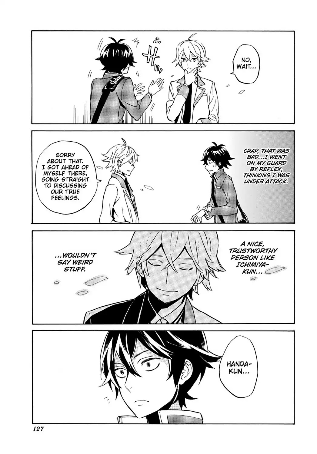Handa-kun Chapter 25 page 17 - Chapter 25: Handa-kun & The Class Trip, Final Day