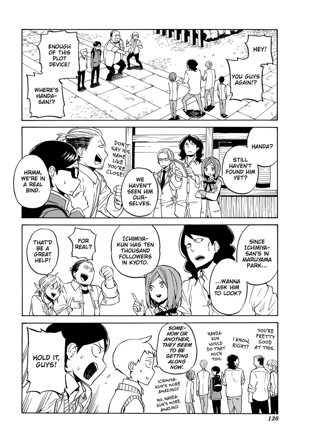 Handa-kun Chapter 25 page 20 - Chapter 25: Handa-kun & The Class Trip, Final Day