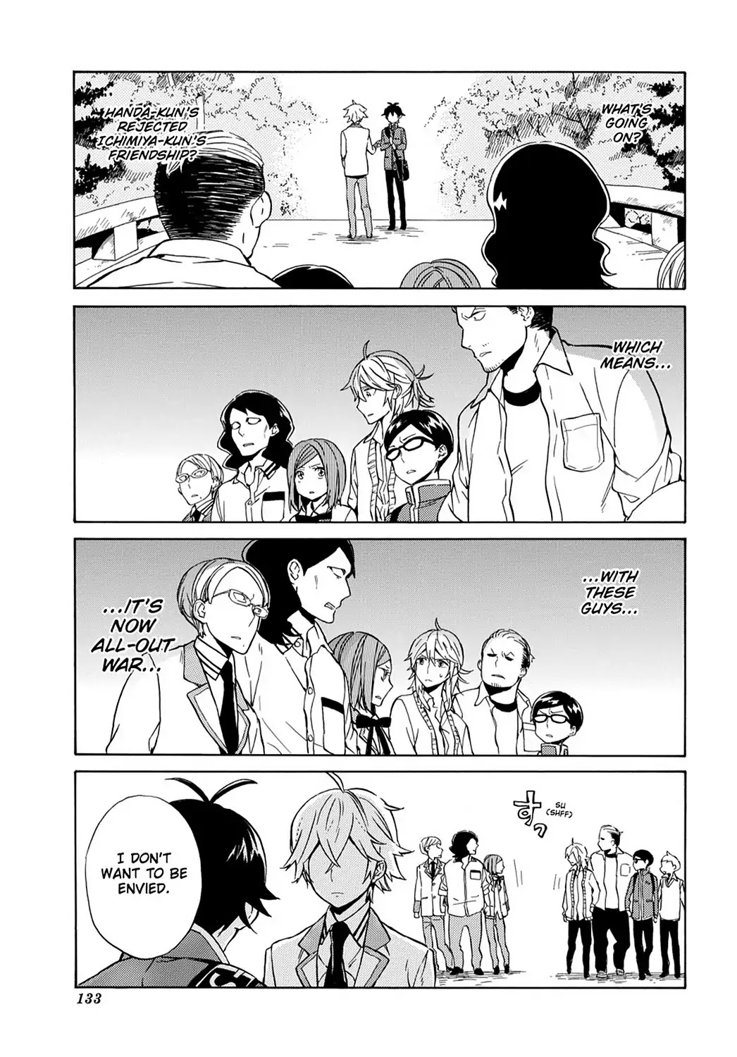 Handa-kun Chapter 25 page 23 - Chapter 25: Handa-kun & The Class Trip, Final Day