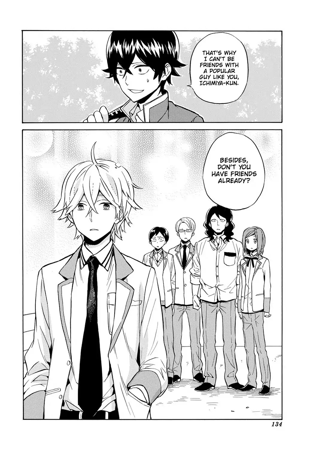 Handa-kun Chapter 25 page 24 - Chapter 25: Handa-kun & The Class Trip, Final Day