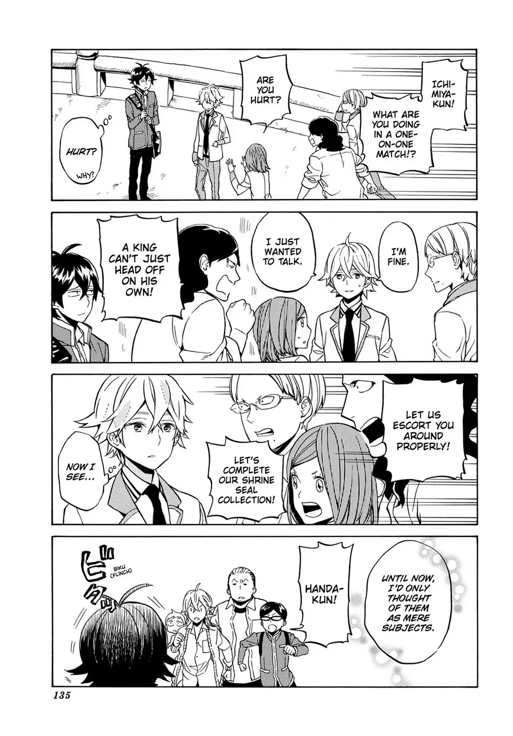 Handa-kun Chapter 25 page 25 - Chapter 25: Handa-kun & The Class Trip, Final Day