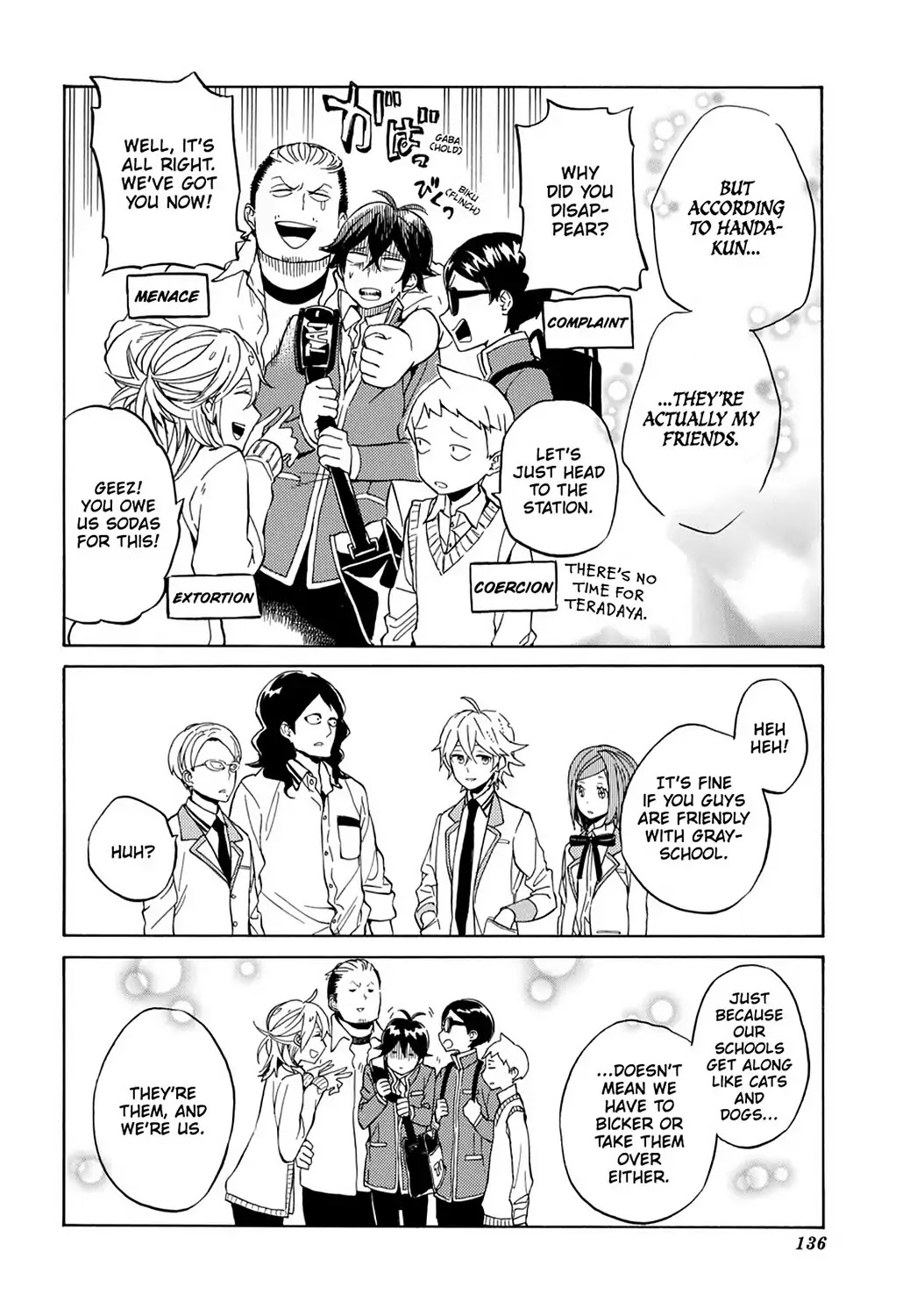 Handa-kun Chapter 25 page 26 - Chapter 25: Handa-kun & The Class Trip, Final Day