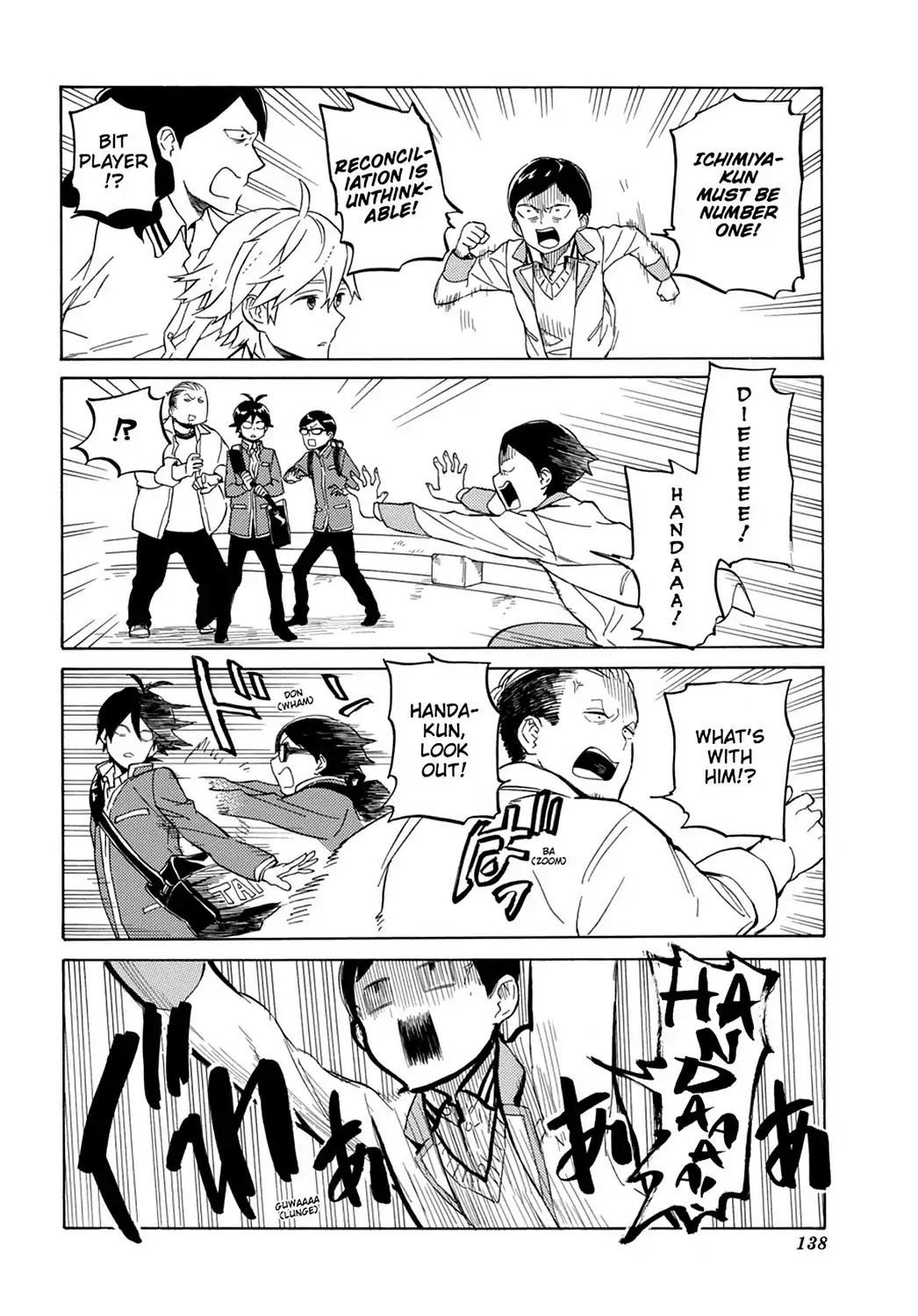 Handa-kun Chapter 25 page 28 - Chapter 25: Handa-kun & The Class Trip, Final Day