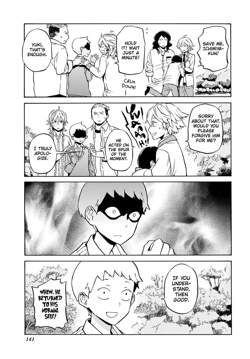 Handa-kun Chapter 25 page 31 - Chapter 25: Handa-kun & The Class Trip, Final Day