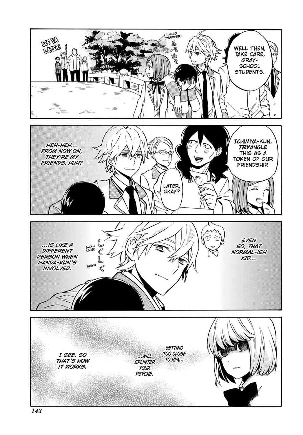 Handa-kun Chapter 25 page 33 - Chapter 25: Handa-kun & The Class Trip, Final Day